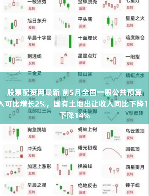 股票配资网最新 前5月全国一般公共预算收入可比增长2%，国有土地出让收入同比下降14%